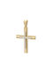 Damen Gold Kreuz 14K