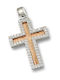 White Gold Cross 14K