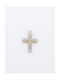 Kirkikosmima Men's Gold Cross 14K Double Sided with the Crucified