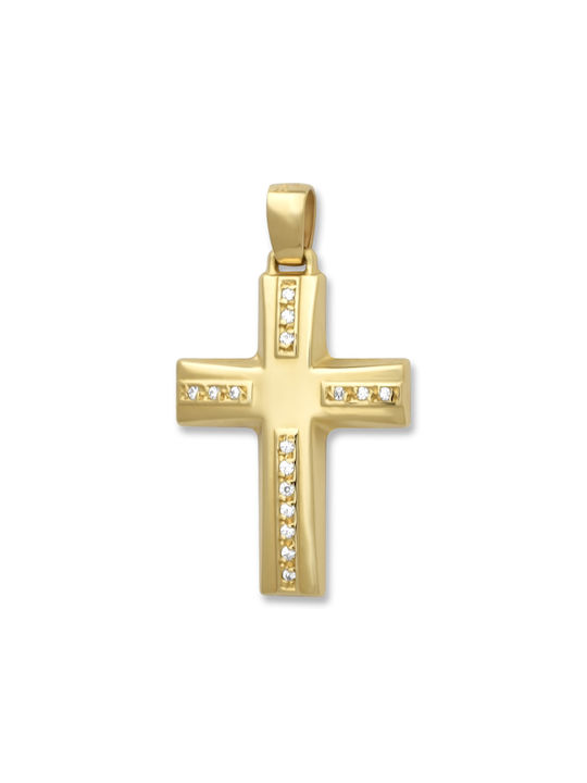 Femeiesc Aur Cruce 14K