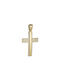 Damen Gold Kreuz 14K