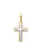 Men's Gold Cross 14K with the Crucified