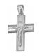 White Gold Cross 14K