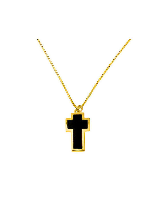 Gold Cross 14K with Chain