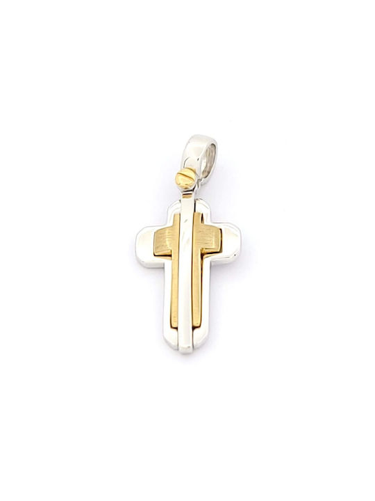 Kirkikosmima Damen Gold Kreuz 14K