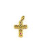 Kirkikosmima Women's Cross from Gold Plated Silver