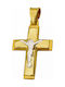 Gold Cross 14K with the Crucified