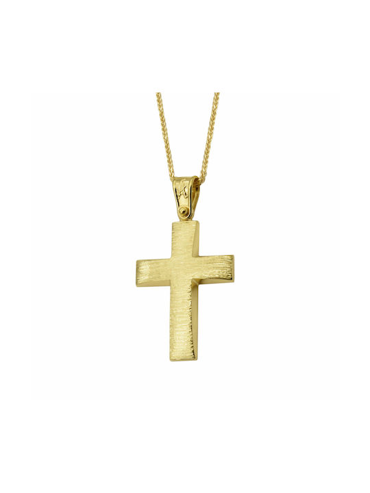 Gold Cross 14K with Chain