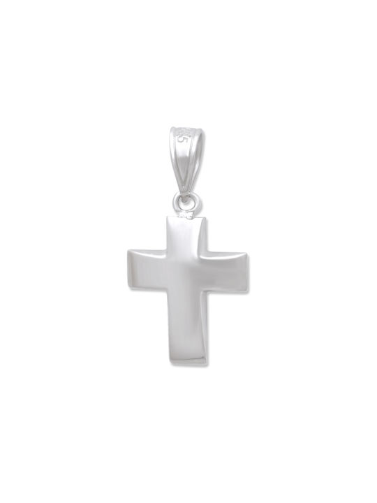 Women's White Gold Cross 14K