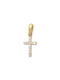 Damen Gold Kreuz 14K