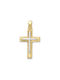 Damen Gold Kreuz 14K