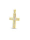 Men's Gold Cross 14K