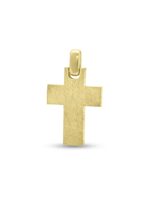 Herren Gold Kreuz 14K