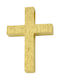 Cross from Gold Plated Silver