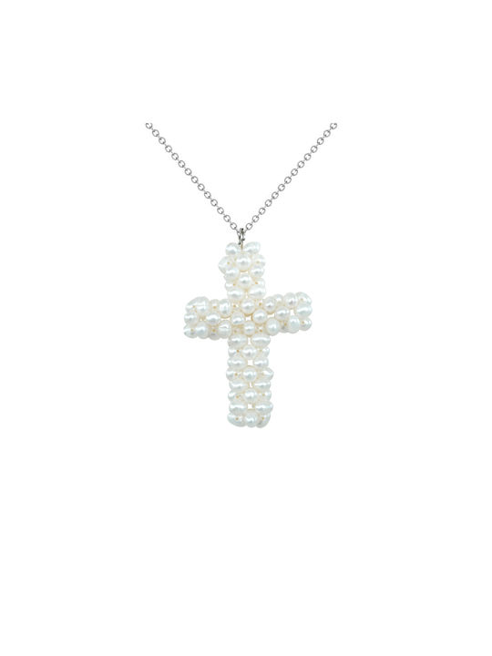 Cross from Silver with Chain