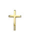 Damen Gold Kreuz 14K Beidseitig