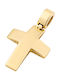 Herren Gold Kreuz 14K