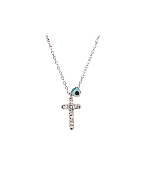 Women's Cross from Silver with Chain