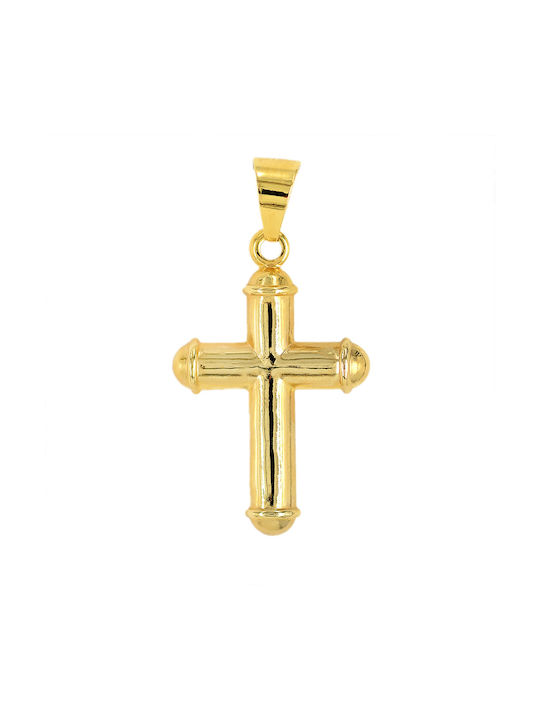 Women's Cross from Gold Plated Silver