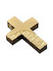 Gold Kreuz 14K mit Kette