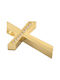 Damen Gold Kreuz 14K mit Kette