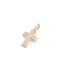 Women's Rose Gold Cross 14K