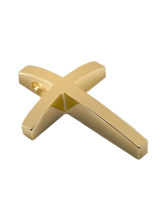 Gold Kreuz 14K mit Kette