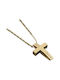 Women's Gold Cross 14K with Chain