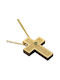 Women's Gold Cross 14K with Chain