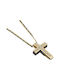 Gold Cross 14K with Chain