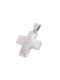 Women's White Gold Cross 14K