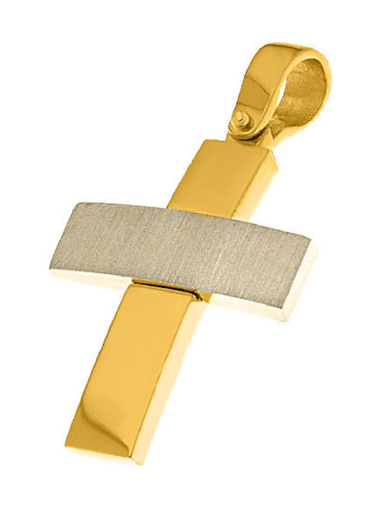 Q-Jewellery Gold Cross 14K