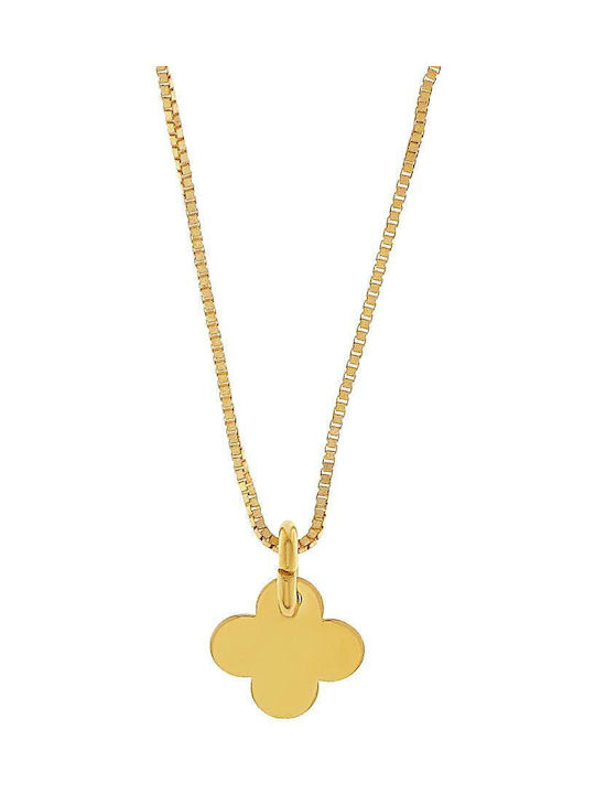 Q-Jewellery Damen Gold Kreuz 14K