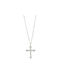 Q-Jewellery Women's Cross from Silver with Chain