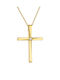 Gold Kreuz 14K mit Kette