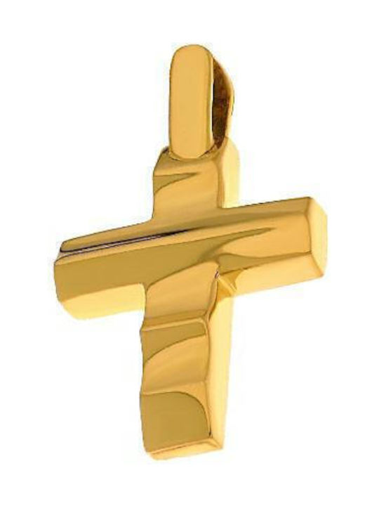 Q-Jewellery Gold Cross 18K