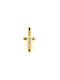 Herren Gold Kreuz 14K