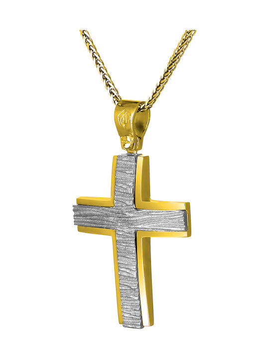 Men's Gold Cross 14K