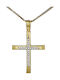 Damen Gold Kreuz 14K