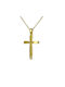 Femeiesc Aur Cruce 14K