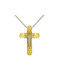 Men's Gold Cross 14K with the Crucified