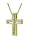 Femeiesc Aur Cruce 14K