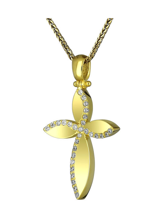 Women's Gold Cross 14K