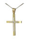 Men's Gold Cross 14K