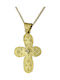 Femeiesc Aur Cruce 14K