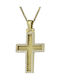 Femeiesc Aur Cruce 14K