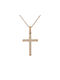 Rose Gold Cross 18K