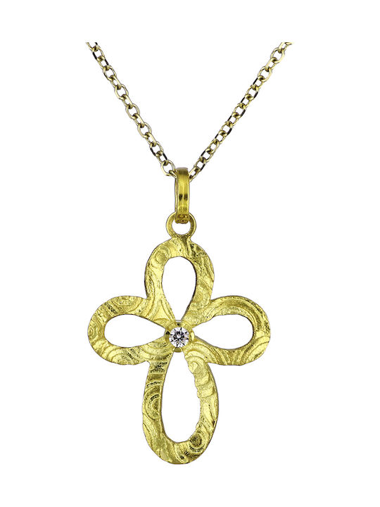 Women's Gold Cross 14K