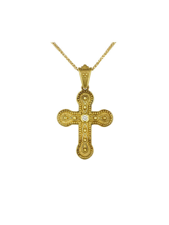 Aur Cruce 14K