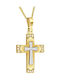 Femeiesc Aur Cruce 14K